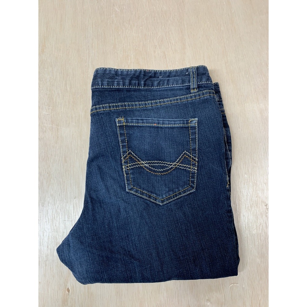 MOSSIMO Supply Co Women's Skinny Mid Rise Jeans Size 38x31‎ Denim Jeans